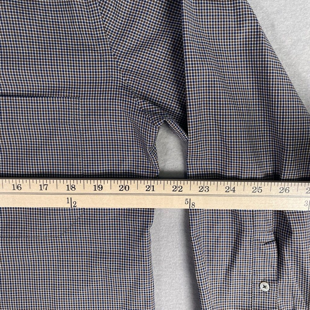 Canali Dress Shirt Men Gingham Sz 16/41 Casual Office‎ Business Career - Picture 5 of 9